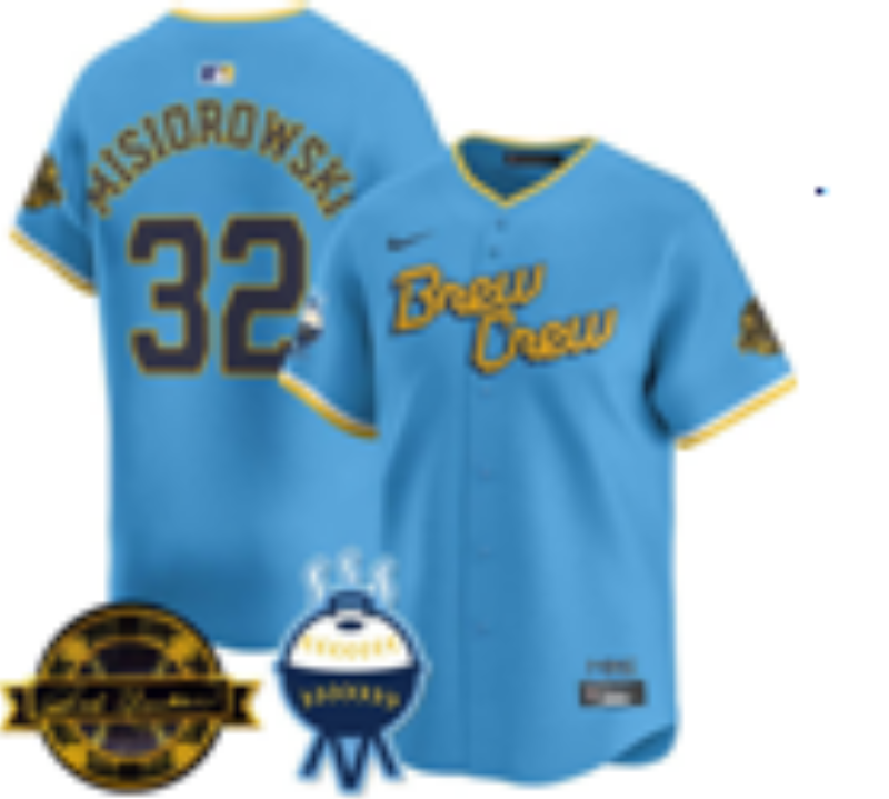 Women Milwaukee Brewers #32 Misiorowski blue Nike 2026 World Series jersey 102106